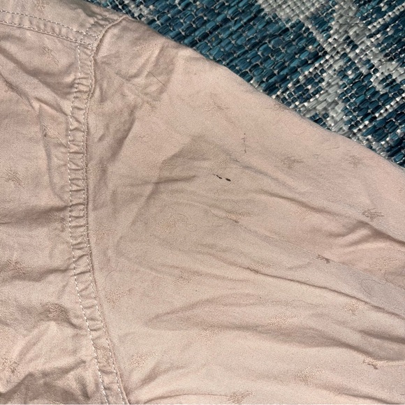 •Burberry• Logo Embroidered Button-Down Shirt - Picture 11 of 12